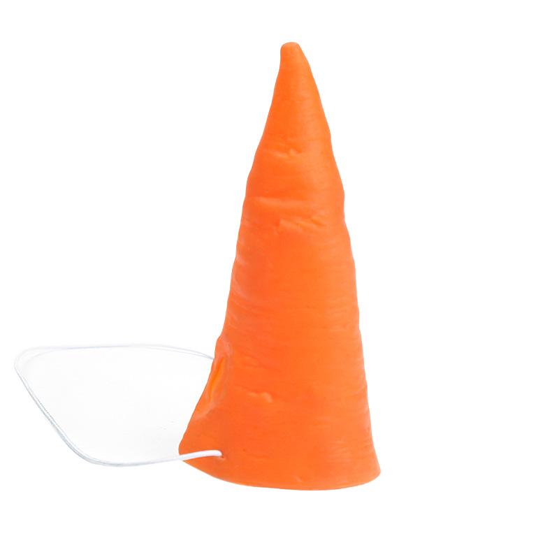 Large Red Carrot Nose Clown Prop for Kids Events and Halloween Pranks One Size
Large Red Carrot Nose Clown Prop for Kids Events and Halloween Pranks One Size