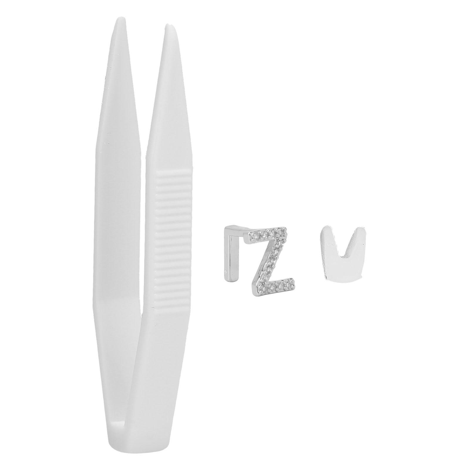 Заглавные буквы вставные брекеты для зубов один хип-хоп поддельные зубы украшения Хэллоуин аксессуары для зубов Silver Z
Заглавные буквы вставные брекеты для зубов один хип-хоп поддельные зубы украшения Хэллоуин аксессуары для зубов Silver Z