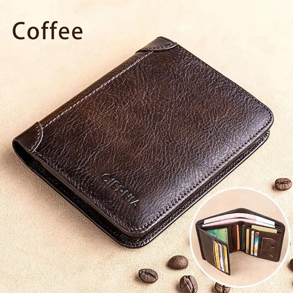 1Pcs New PU Leather Men Wallet RFID Blocking Vintage Trifold Wallet Thin Multi-functional Male Purse кофейный
1Pcs New PU Leather Men Wallet RFID Blocking Vintage Trifold Wallet Thin Multi-functional Male Purse кофейный