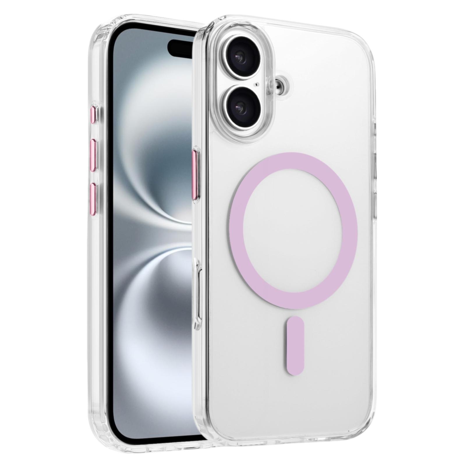 For iPhone 16 Case Compatible with MagSafe Clear PC + TPU Sealed Magnetic Phone Cover A
For iPhone 16 Case Compatible with MagSafe Clear PC + TPU Sealed Magnetic Phone Cover A