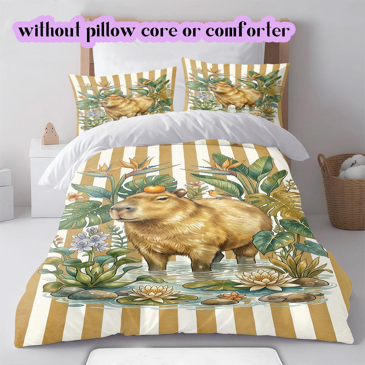 Watercolor animal stripes Pattern Bedding,Quilt Set Quilt Cover Pillowcase Home Birthday Gift (1*duvet cover+2*pillowcase,without core) 135x200cm
Watercolor animal stripes Pattern Bedding,Quilt Set Quilt Cover Pillowcase Home Birthday Gift (1*duvet cover+2*pillowcase,without core) 135x200cm