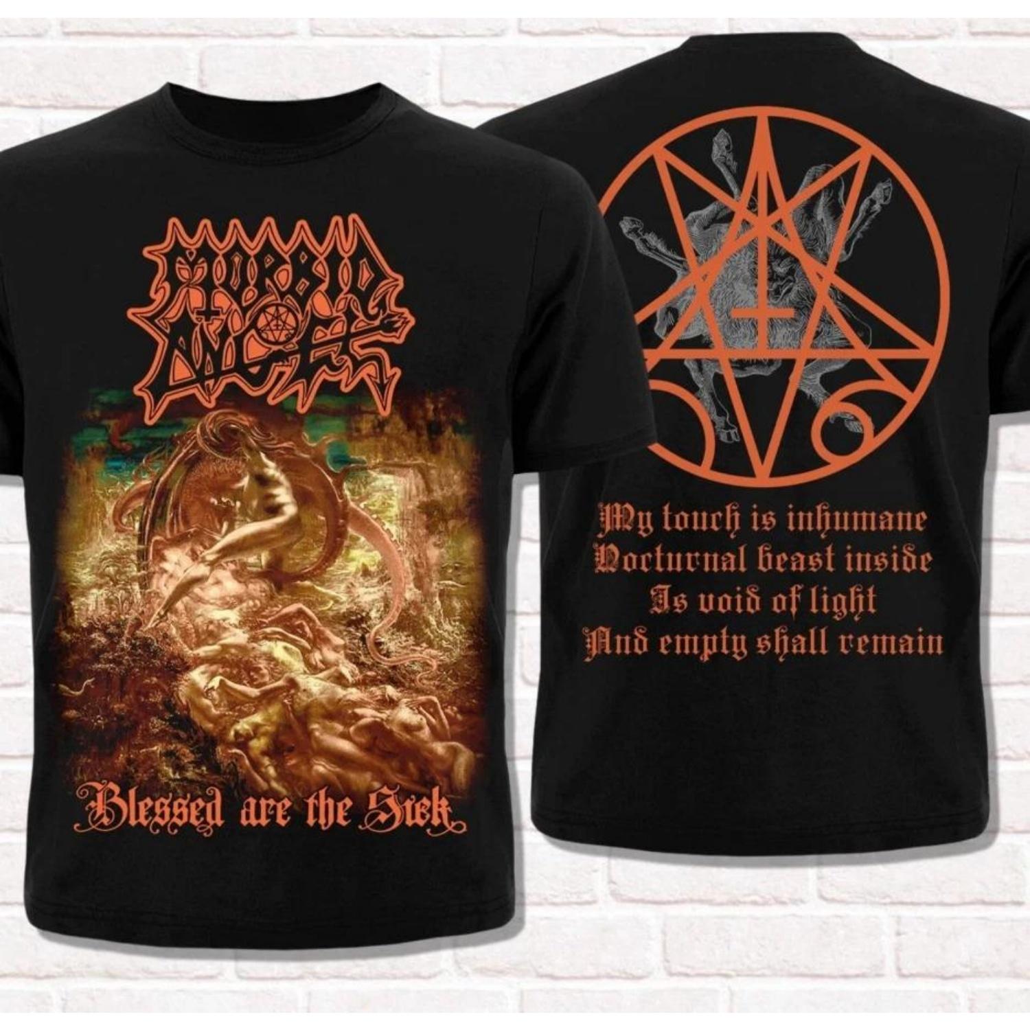 Вінтажна футболка Morbid Angel Blessed Are The Sick 1991 року Розмір S-4XL Високоякісна Розкіш Для Чоловіків і Жінок Топ Y2k XXXXXL чорний
Вінтажна футболка Morbid Angel Blessed Are The Sick 1991 року Розмір S-4XL Високоякісна Розкіш Для Чоловіків і Жінок Топ Y2k XXXXXL чорний