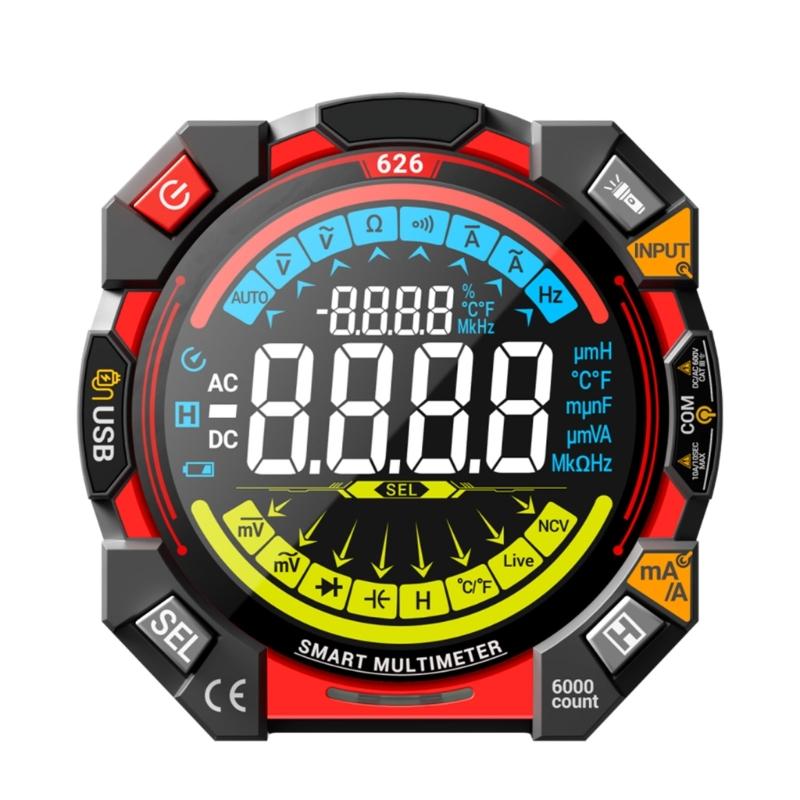 Digital Multimeter, Auto Ranging, Voltages, Current,Resistance Continuity NCV Live with Data Hold Auto Shut Offs 1
Digital Multimeter, Auto Ranging, Voltages, Current,Resistance Continuity NCV Live with Data Hold Auto Shut Offs 1