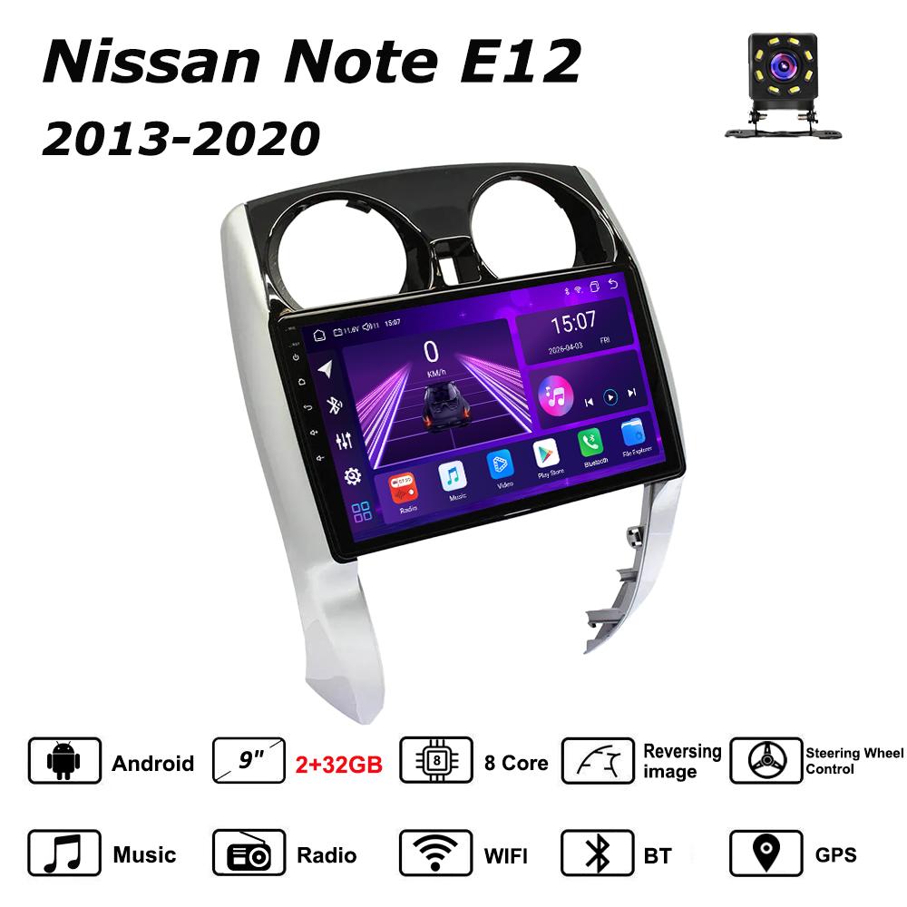 Android Car-Play Car Radio For Nissan Note E12 2013-2020 Multimedia Player Head Unit Stereo GPS Navigation BT WIFI,8 CORE ,2+32GB чорний
Android Car-Play Car Radio For Nissan Note E12 2013-2020 Multimedia Player Head Unit Stereo GPS Navigation BT WIFI,8 CORE ,2+32GB чорний