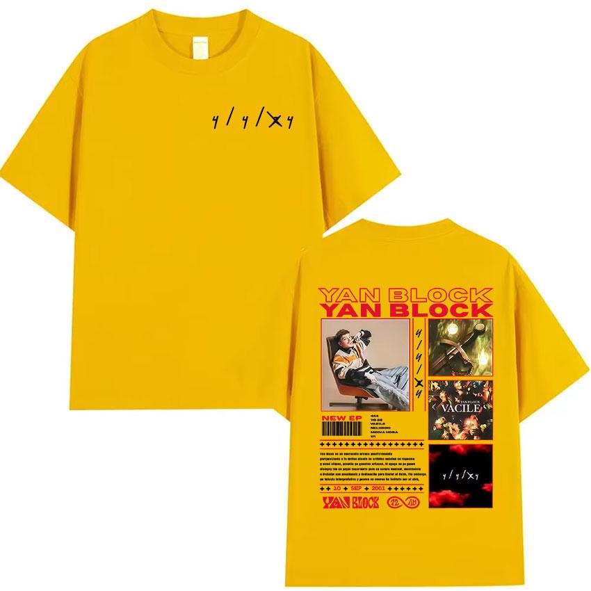 2026 New Rapper Yan Block New Album Graphic Tshirt Unisex Clothing Hip Hop Oversized Tee Shirt Vintage Short Sleeve Soft Tshirts 4XL
2026 New Rapper Yan Block New Album Graphic Tshirt Unisex Clothing Hip Hop Oversized Tee Shirt Vintage Short Sleeve Soft Tshirts 4XL