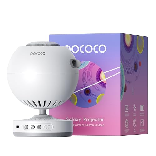 POCOCO Home Planetarium Star Projector Light Bedside Lamp with 5K Ultra-High Transparency Lens (95%) & 2MP Rotating Disc, Timer Function, and Replacea
POCOCO Home Planetarium Star Projector Light Bedside Lamp with 5K Ultra-High Transparency Lens (95%) & 2MP Rotating Disc, Timer Function, and Replacea