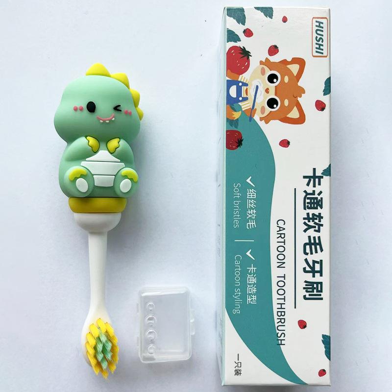 1PC Cartoon Children s Soft Bristled Toothbrush Cute Dinosaur Rabbit Chicken Brush Handle Caring for Children s Dental Health
1PC Cartoon Children s Soft Bristled Toothbrush Cute Dinosaur Rabbit Chicken Brush Handle Caring for Children s Dental Health