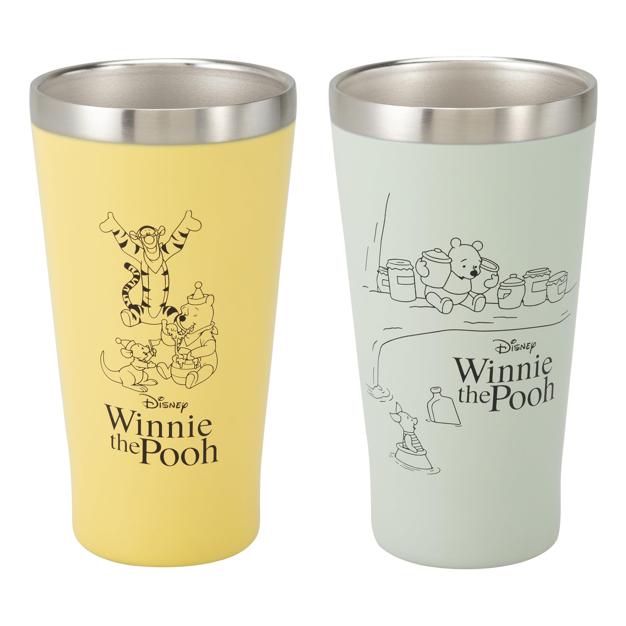 maebata Winnie the Pooh Tumbler Cup Pair Set 340ml Stainless Steel Double Walled Vacuum Heat Insulation Cold Insulation Boxed Present Disney 52942
maebata Winnie the Pooh Tumbler Cup Pair Set 340ml Stainless Steel Double Walled Vacuum Heat Insulation Cold Insulation Boxed Present Disney 52942