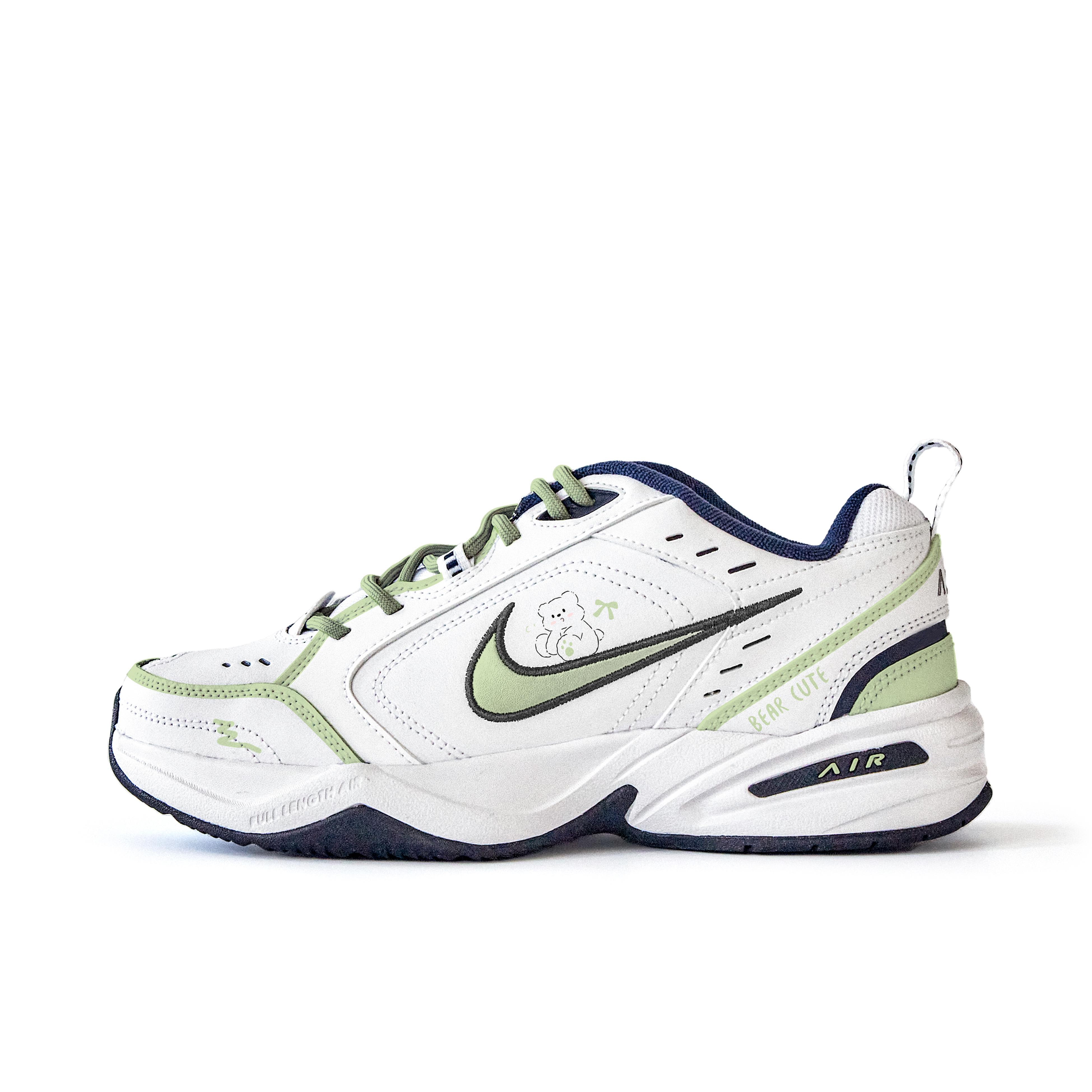 Nike Air Monarch 4 Slip Resistant Abrasion Resistant Low top Chunky Sneakers Unisex White 415445-102 (Team746-) 44.5
Nike Air Monarch 4 Slip Resistant Abrasion Resistant Low top Chunky Sneakers Unisex White 415445-102 (Team746-) 44.5