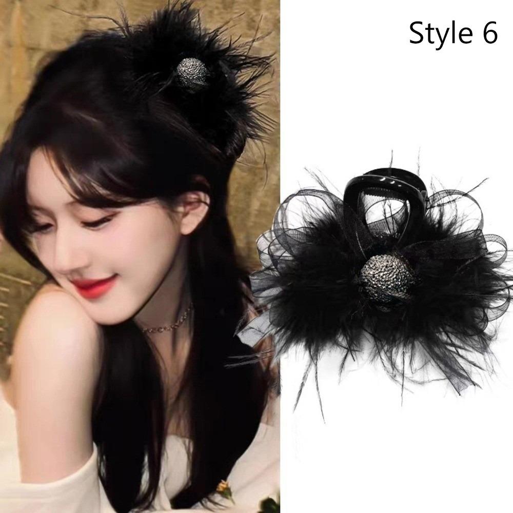 Acrylic Shark Clip Retro Hair Clip New Claw Clips For Funerals and Mourning 6
Acrylic Shark Clip Retro Hair Clip New Claw Clips For Funerals and Mourning 6