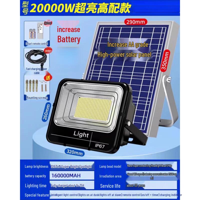 Jun Ding Ying Solar Outdoor Waterproof LED Flood Light
Jun Ding Ying Solar Outdoor Waterproof LED Flood Light