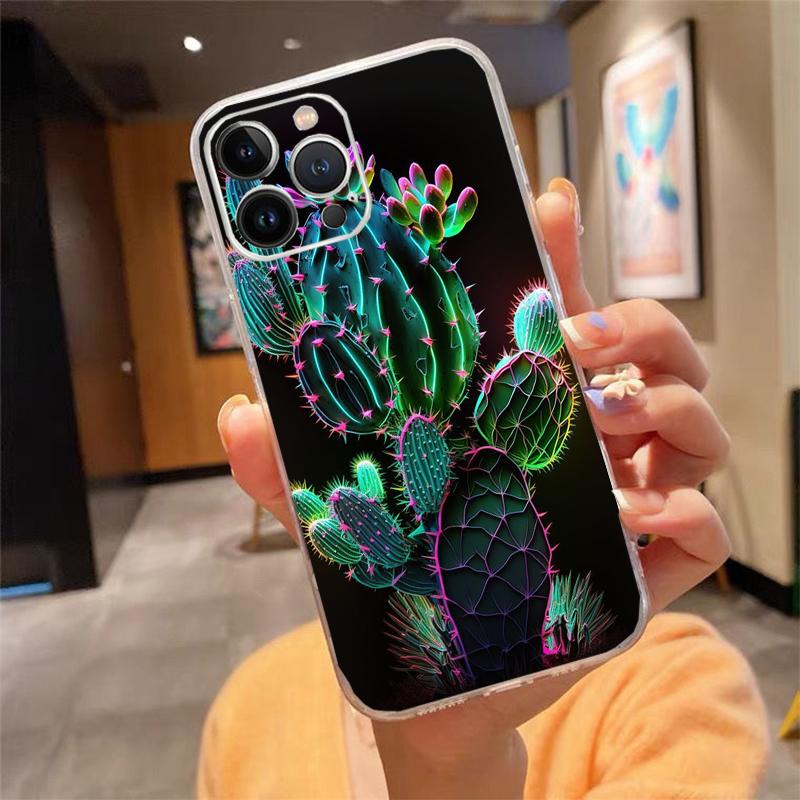 Phone Case Carcasa Funda For iPhone 17 Pro Max Air 16 15 14 13 Pro Max 15 16 Pro 15Plus Cactus Flower Case iphone 14ProMax
Phone Case Carcasa Funda For iPhone 17 Pro Max Air 16 15 14 13 Pro Max 15 16 Pro 15Plus Cactus Flower Case iphone 14ProMax