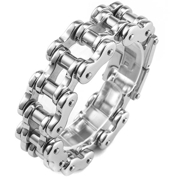 Rock and Roll Motorcycle Chain Bracelet Men Metal Men s Bracelets Big Size 22/24CM Long 21MM Wide Stainless Steel Wrist Jewelry 22cm
Rock and Roll Motorcycle Chain Bracelet Men Metal Men s Bracelets Big Size 22/24CM Long 21MM Wide Stainless Steel Wrist Jewelry 22cm