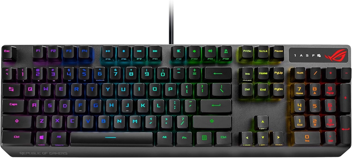 ASUSTek ROGStrix Scope RX Optical RGB Gaming Keyboard for FPS Gamers XA05 ROG STRIX SCOPE RX/RD/US IP56 Водонепроникний, Пилонепроникний
ASUSTek ROGStrix Scope RX Optical RGB Gaming Keyboard for FPS Gamers XA05 ROG STRIX SCOPE RX/RD/US IP56 Водонепроникний, Пилонепроникний