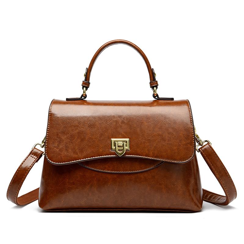 Women Top-Handle Bag Leather Laidies Handbags Purses Luxury Designer Bags Genuine Vintage Shoulder Messenger Sac (20cm Max Length 30cm)
Women Top-Handle Bag Leather Laidies Handbags Purses Luxury Designer Bags Genuine Vintage Shoulder Messenger Sac (20cm Max Length 30cm)