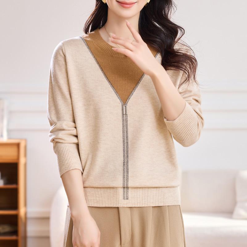 Женский модный трикотажный топ с длинными рукавами для женщин среднего и пожилого возраста 4XL (135-145 jin)
Женский модный трикотажный топ с длинными рукавами для женщин среднего и пожилого возраста 4XL (135-145 jin)