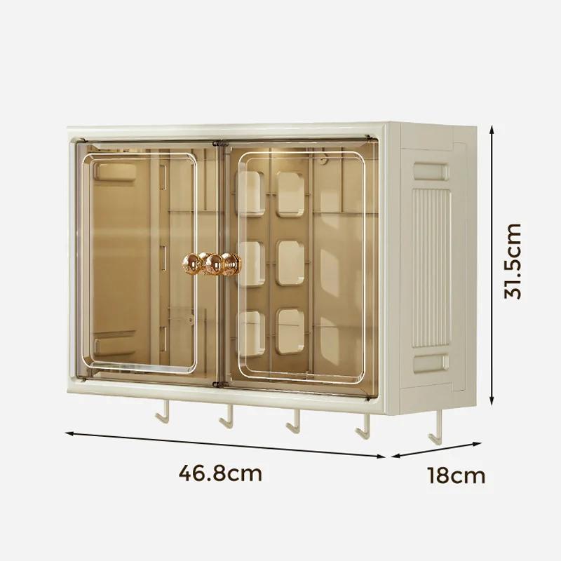 Multi functional large capacity skincare storage box wall mounted kitchen shelf seasoning storage cabinet bathroom accessories белый
Multi functional large capacity skincare storage box wall mounted kitchen shelf seasoning storage cabinet bathroom accessories белый