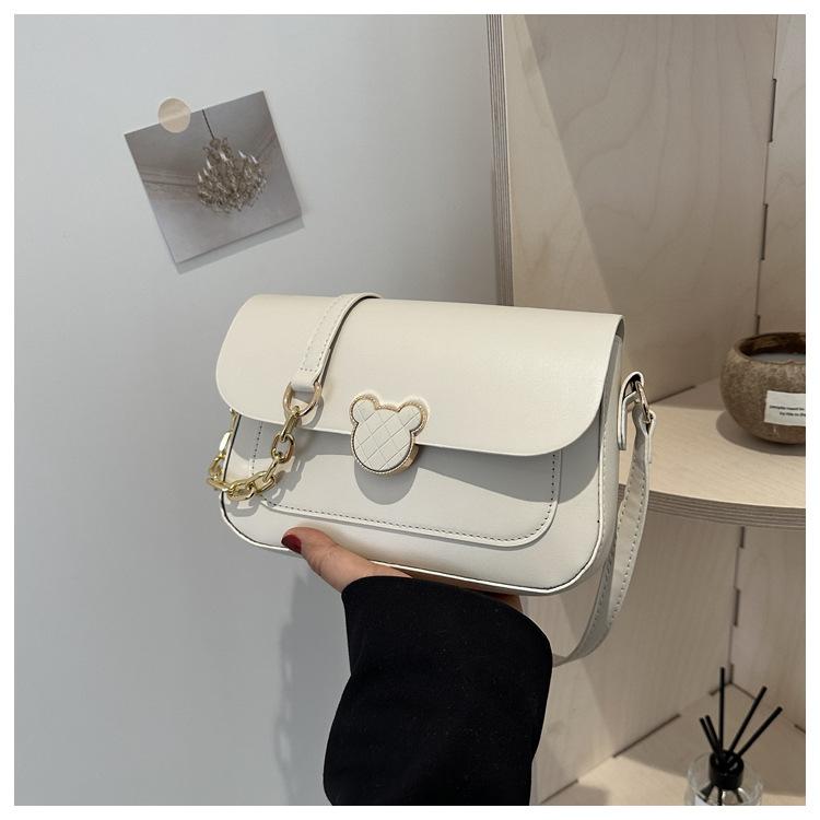 2024 высококачественная фактурная ретро-сумка, новая женская сумка, популярная сумка-мессенджер на осень и зиму, модная и универсальная маленькая квадратная сумка белый