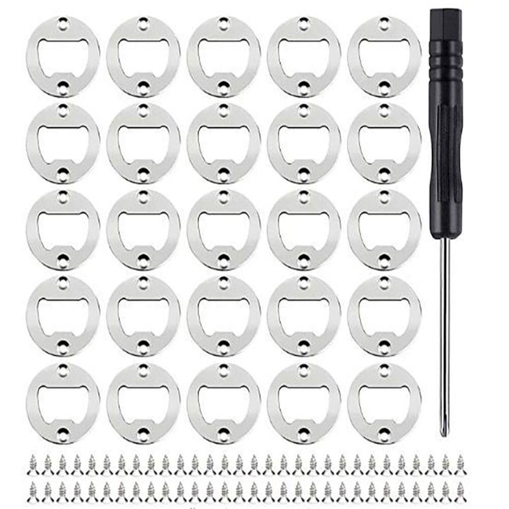 22 pcs Silvery Bottle Opener Insert 1.6 Inches Circular Beer Bottle Opener Beer Bottle Opener Bar
22 pcs Silvery Bottle Opener Insert 1.6 Inches Circular Beer Bottle Opener Beer Bottle Opener Bar