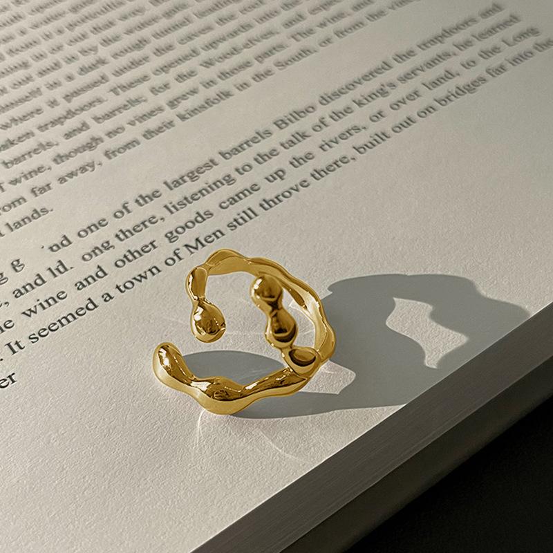 Retro Geometric Irregular Glossy Line Ring Female Ins Niche Design Light Luxury Personality Openings Adjustable Finger Ring Rings Party Jewelry
Retro Geometric Irregular Glossy Line Ring Female Ins Niche Design Light Luxury Personality Openings Adjustable Finger Ring Rings Party Jewelry