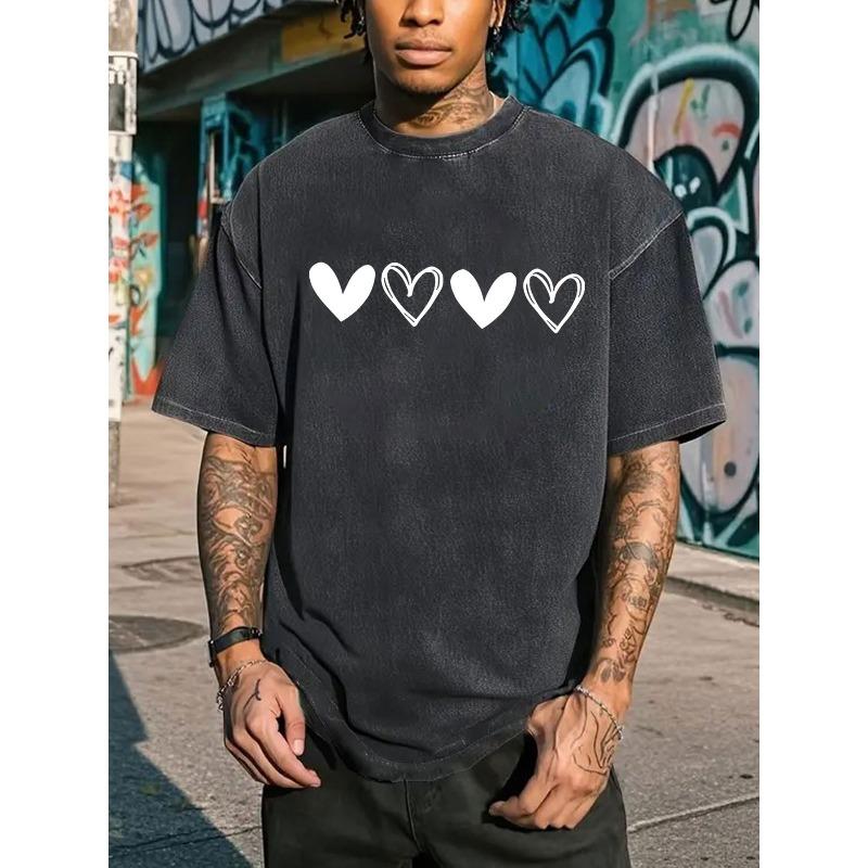 European Size Men s Heavyweight Vintage Washed T-Shirt - Soft Breathable Loose Fit Round Neck Tee Suitable for Casual Casual Attire, S чёрный
European Size Men s Heavyweight Vintage Washed T-Shirt - Soft Breathable Loose Fit Round Neck Tee Suitable for Casual Casual Attire, S чёрный