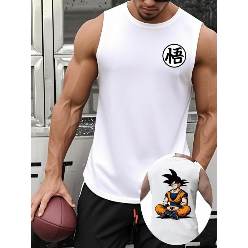 Мужская спортивная майка, эластичная и дышащая XXL белый
Мужская спортивная майка, эластичная и дышащая XXL белый