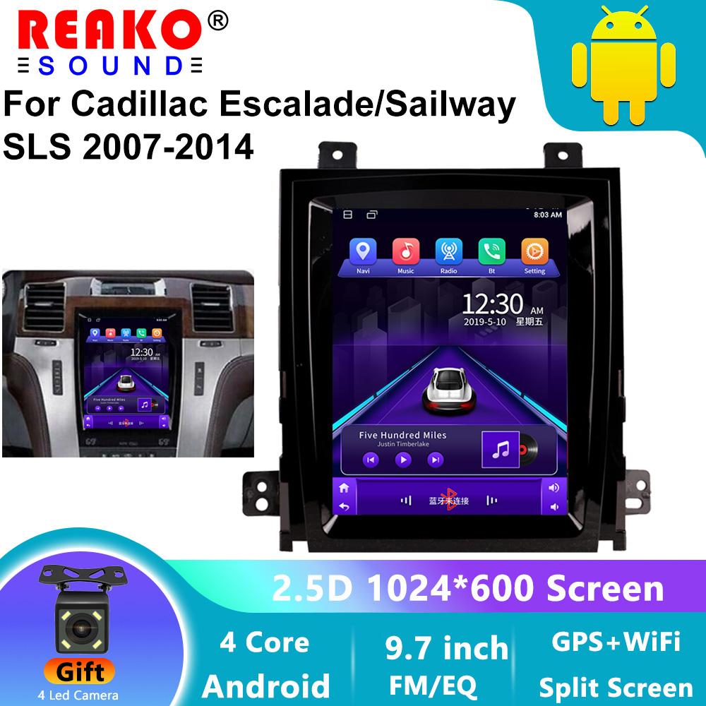 Для Cadillac Escalade GMT900 3 2006-2014 SLS 2007-2012 Android 11 Автомобильный радиоприемник Мультимедийный плеер Carplay 9,7 Головное устройство 4-core 1+32CP
Для Cadillac Escalade GMT900 3 2006-2014 SLS 2007-2012 Android 11 Автомобильный радиоприемник Мультимедийный плеер Carplay 9,7 Головное устройство 4-core 1+32CP