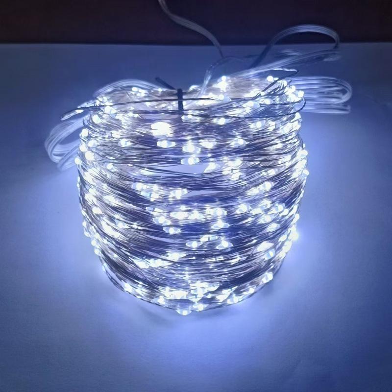 Светодиодные медные гирлянды на зеленом проводе для рождественских елок и уличного декора 10m 100 LEDs USB
Светодиодные медные гирлянды на зеленом проводе для рождественских елок и уличного декора 10m 100 LEDs USB