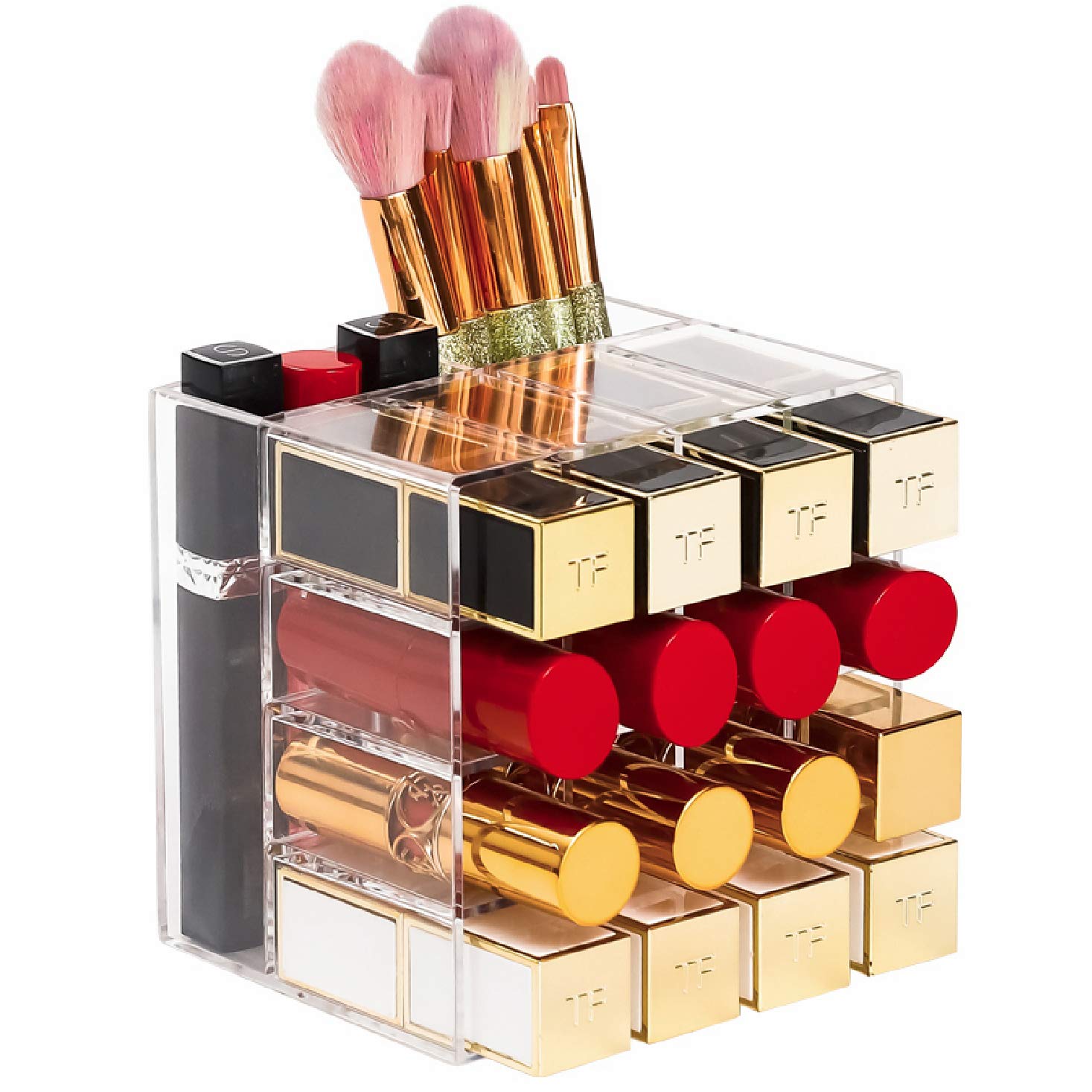 ColorfylCoco Large Capacity Lipstick Storage Stand Acrylic Storage Box Lip Case Stand Lip Storage Case Transparent Clear Lipstick Stand Gloss Nail
ColorfylCoco Large Capacity Lipstick Storage Stand Acrylic Storage Box Lip Case Stand Lip Storage Case Transparent Clear Lipstick Stand Gloss Nail