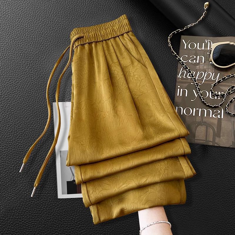 Women s Ginger Yellow Wide Leg Pants - Spring/Summer 2025 Collection: Printed, Loose, Comfortable, and Versatile Straight-Leg Design L (105-115 lbs)
Women s Ginger Yellow Wide Leg Pants - Spring/Summer 2025 Collection: Printed, Loose, Comfortable, and Versatile Straight-Leg Design L (105-115 lbs)