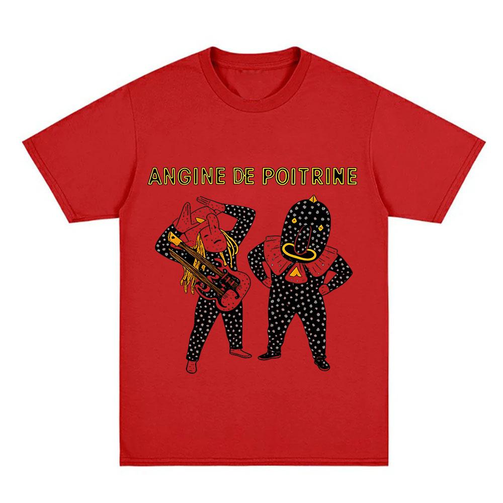 Angine De Poitrine T-shirt 100% Cotton Vol.ii Graphic Print Tees Aesthetic Women and Men Casual Fashion O-neck Adult Tops Summer XS червоний
Angine De Poitrine T-shirt 100% Cotton Vol.ii Graphic Print Tees Aesthetic Women and Men Casual Fashion O-neck Adult Tops Summer XS червоний