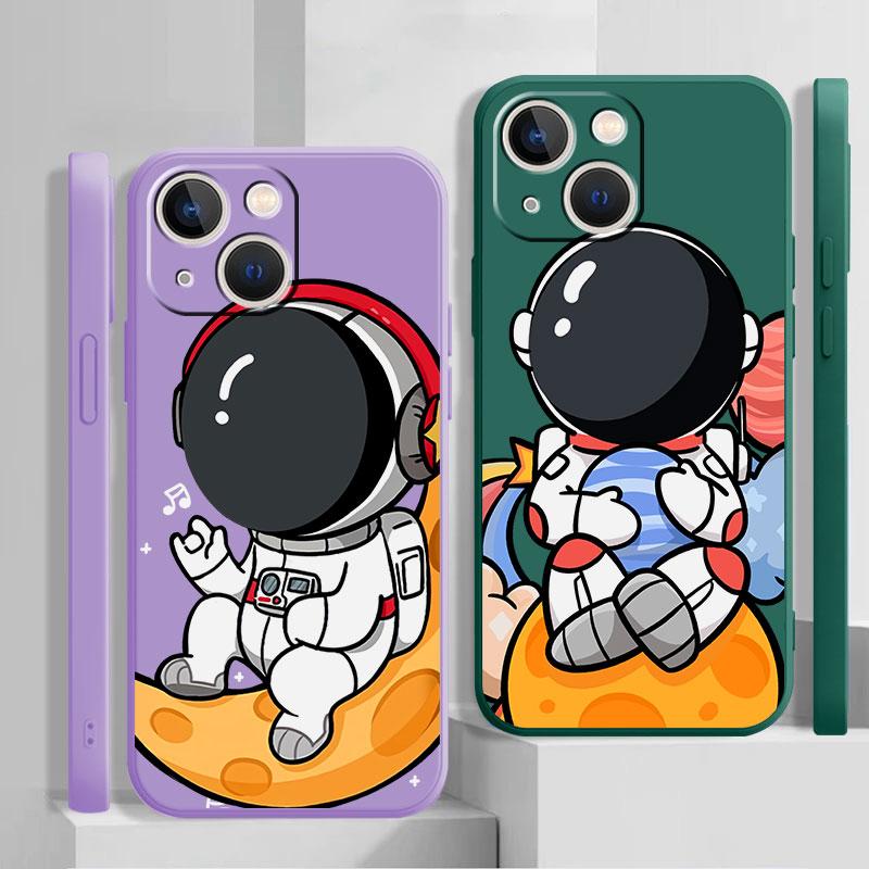 Astronaut Space Case for iPhone 14 Plus 13 Mini XR XS X 11 12 Pro Max 7 8 6S SE 13Mini 12pro 6 14Pro Silicone Luxury Fashion
Astronaut Space Case for iPhone 14 Plus 13 Mini XR XS X 11 12 Pro Max 7 8 6S SE 13Mini 12pro 6 14Pro Silicone Luxury Fashion
