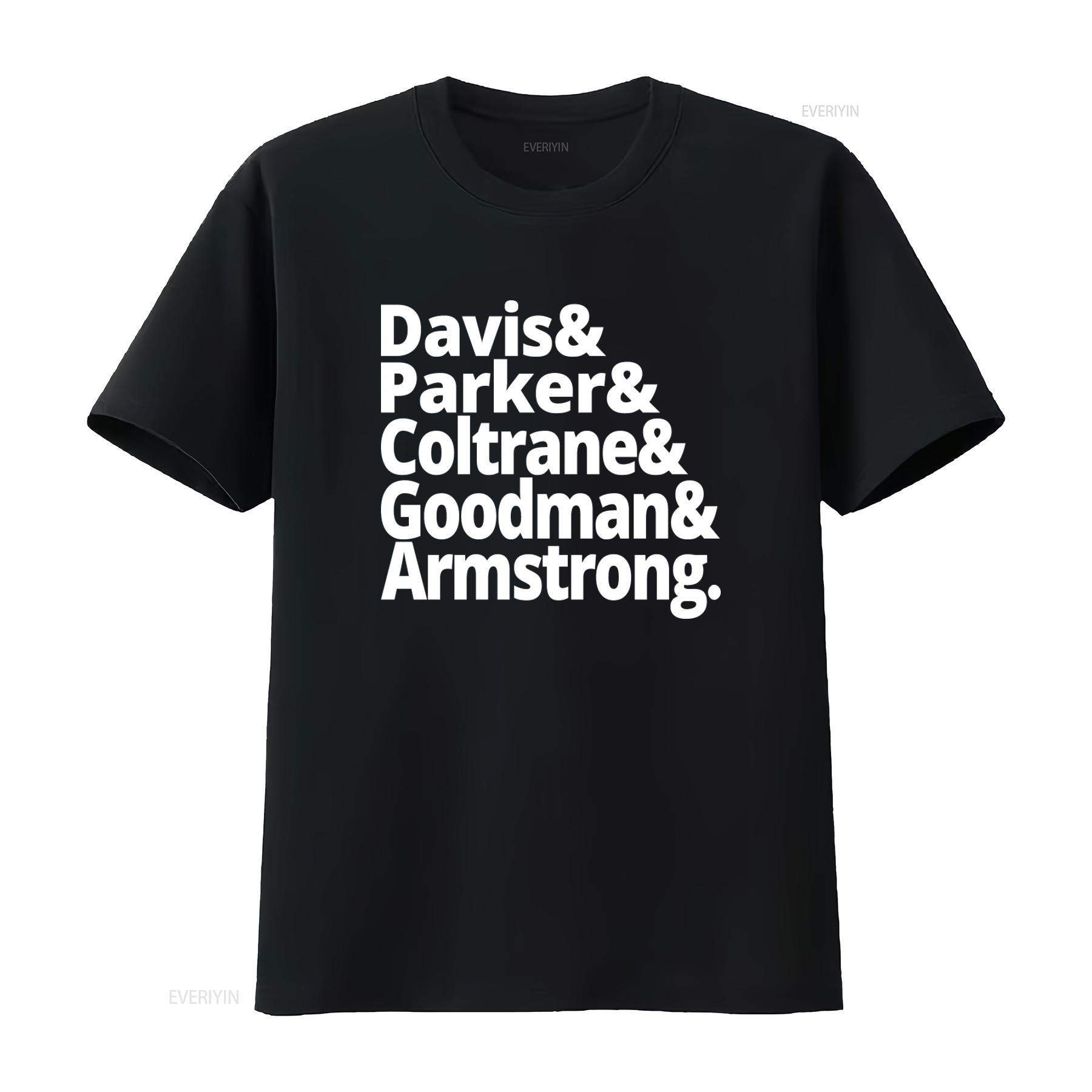 Music T Shirt Jazz History Masters Miles Davis Charlie Parker John Coltrane Benny Goodman Louis Armstrong La Land Quartet 4XL
Music T Shirt Jazz History Masters Miles Davis Charlie Parker John Coltrane Benny Goodman Louis Armstrong La Land Quartet 4XL