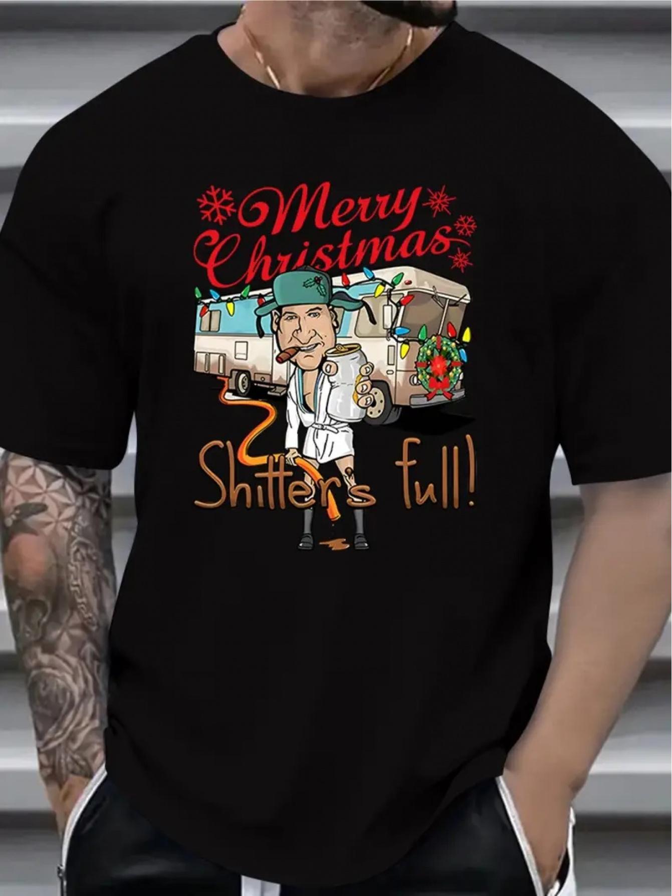 Men s Funny RV Camper Van Christmas T-Shirt with Shitters Full RV Slogan & RV Camper Van Design - Casual Round Neck Tee S разноцветный
Men s Funny RV Camper Van Christmas T-Shirt with Shitters Full RV Slogan & RV Camper Van Design - Casual Round Neck Tee S разноцветный