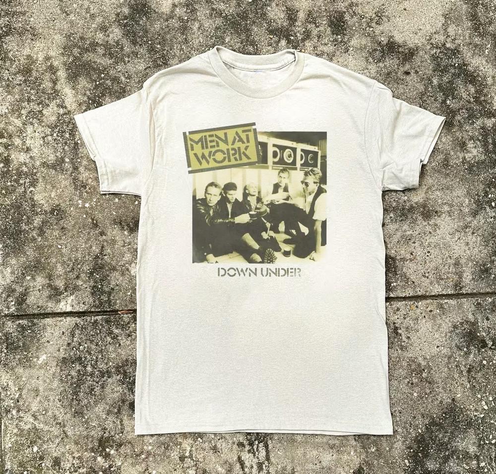 MEN AT WORK DOWN UNDER Heavy Cotton All Size Unisex Shirt Unisex T-Shirt M
MEN AT WORK DOWN UNDER Heavy Cotton All Size Unisex Shirt Unisex T-Shirt M