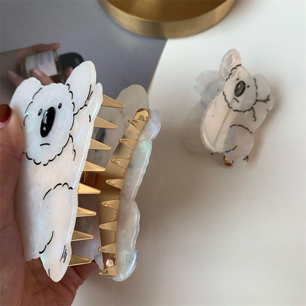 Washing Face Headwear Women Hair Clips Koala Hair Claw Korean Style Crab Clips Hair Accessories S білий
Washing Face Headwear Women Hair Clips Koala Hair Claw Korean Style Crab Clips Hair Accessories S білий