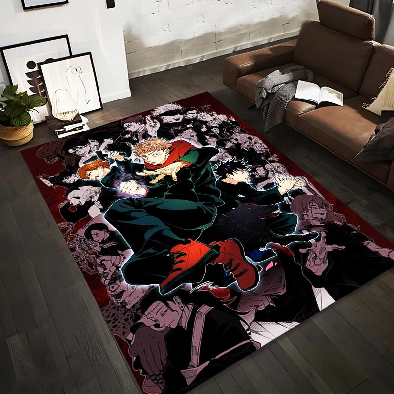 Anime Themed Carpet with Vibrant Character Collage for Living Room Decor Suitable for use as an anti-slip for living room bedroom sofas 40x60cm( 15x23in )
Anime Themed Carpet with Vibrant Character Collage for Living Room Decor Suitable for use as an anti-slip for living room bedroom sofas 40x60cm( 15x23in )