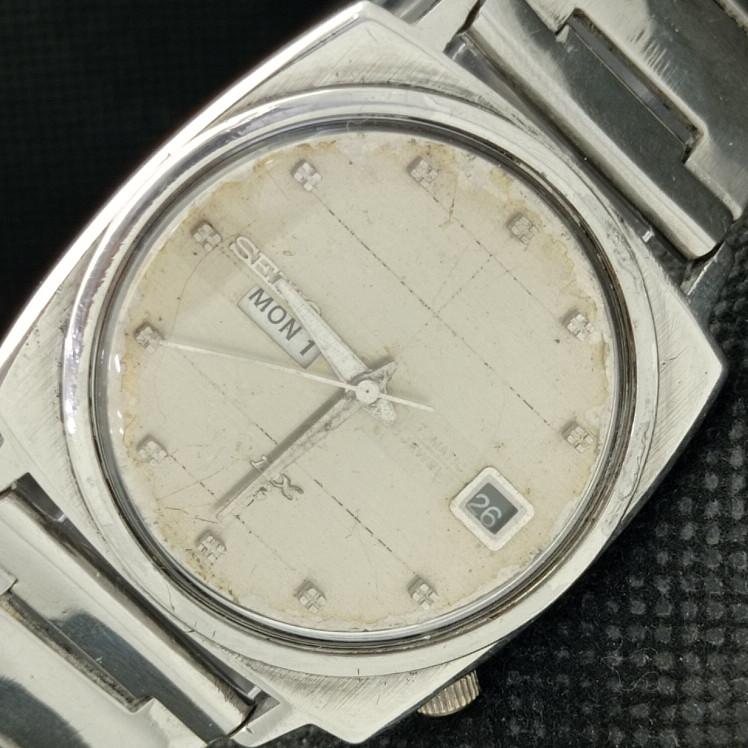 Б/У винтажные мужские часы SEIKO 5 AUTO 6119C из Японии с оригинальным циферблатом 621b-a413595-2 SKU621b-a413595
Б/У винтажные мужские часы SEIKO 5 AUTO 6119C из Японии с оригинальным циферблатом 621b-a413595-2 SKU621b-a413595