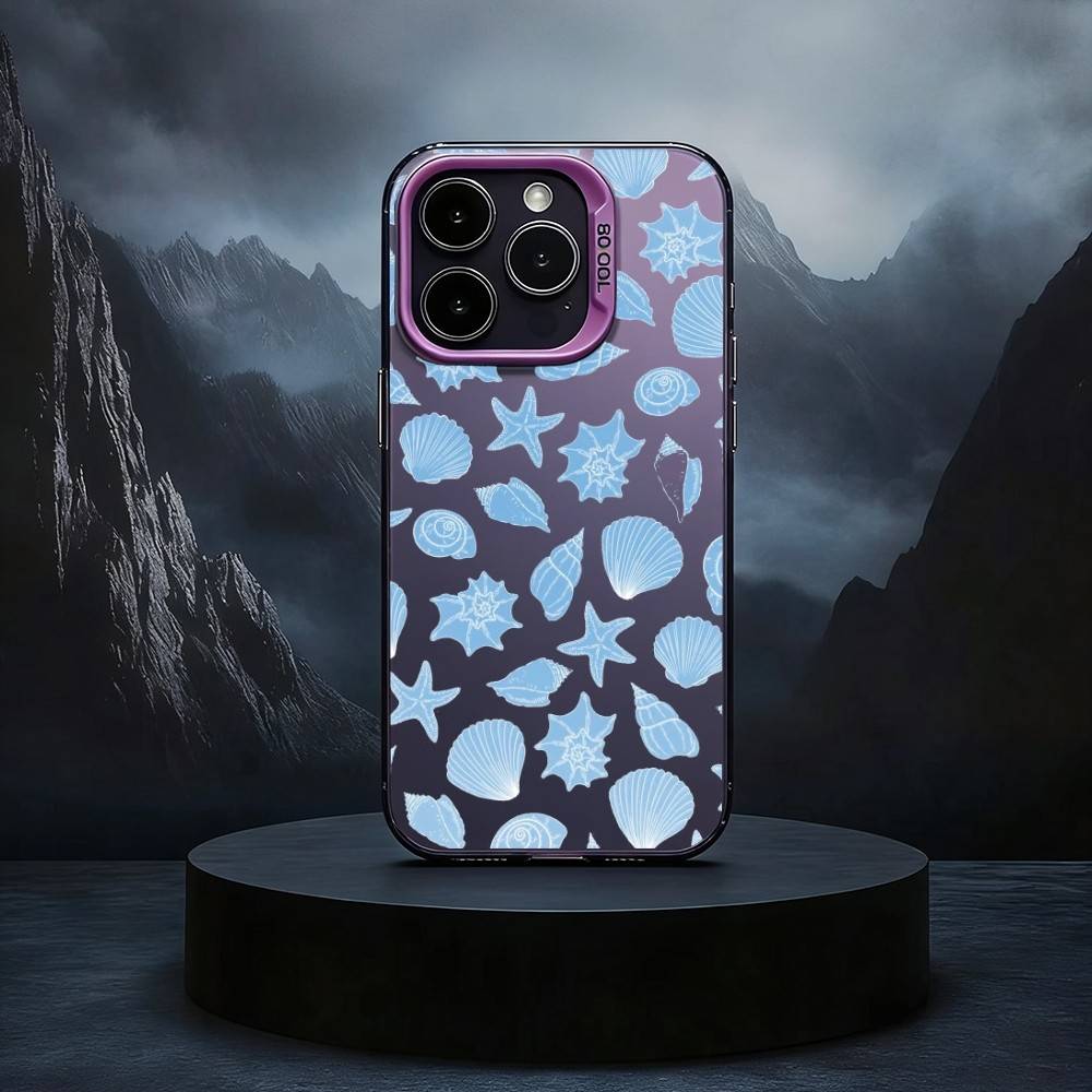 Seashell Starfish Pattern Black Candy silver phone case Phone Case For iPhone17,16,15,14,13,12,11 Plus,Pro Max iPhone17air
Seashell Starfish Pattern Black Candy silver phone case Phone Case For iPhone17,16,15,14,13,12,11 Plus,Pro Max iPhone17air