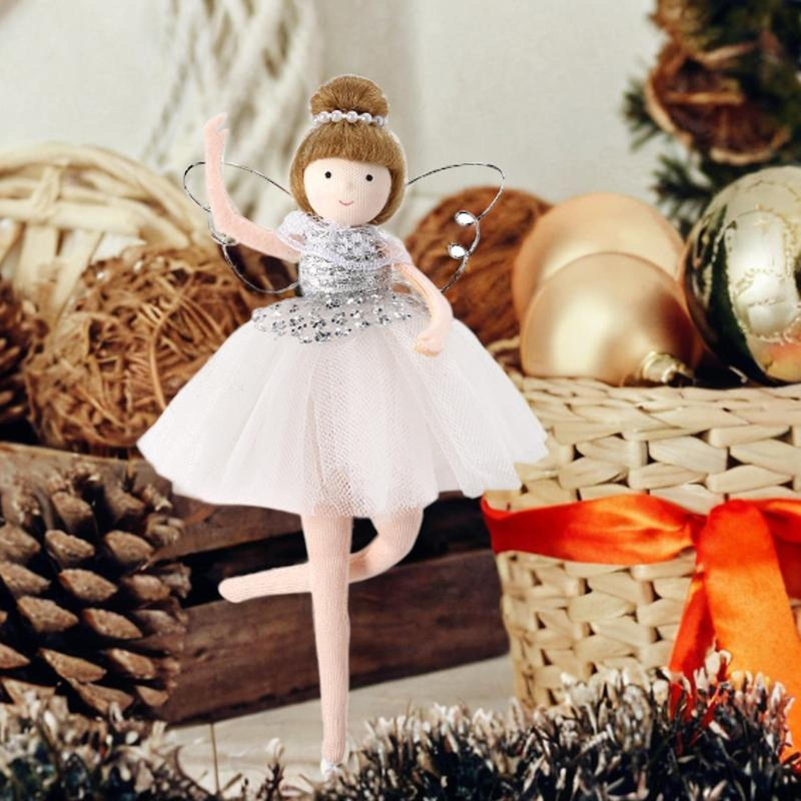 Рождественская кукла-подвеска Ангел Балерина Девочка Украшение Подвесной Орнамент Рождественская елка серебряный
Рождественская кукла-подвеска Ангел Балерина Девочка Украшение Подвесной Орнамент Рождественская елка серебряный