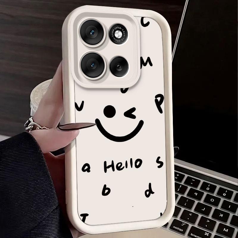 Phone Case For Motorola Moto G56 Moto G86 MotoG56 G86 Case Anti Drop Soft Silicone Protect Matte Back Cover Smiley Face Bumper Moto G56 5G
Phone Case For Motorola Moto G56 Moto G86 MotoG56 G86 Case Anti Drop Soft Silicone Protect Matte Back Cover Smiley Face Bumper Moto G56 5G
