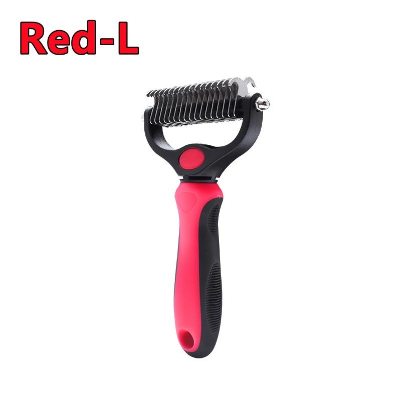 Professional Pet Deshedding Brush for Dogs and Cats Double Sided Grooming Tool with Hair Remover Fur Knot Cutter for Shedding XS
Professional Pet Deshedding Brush for Dogs and Cats Double Sided Grooming Tool with Hair Remover Fur Knot Cutter for Shedding XS