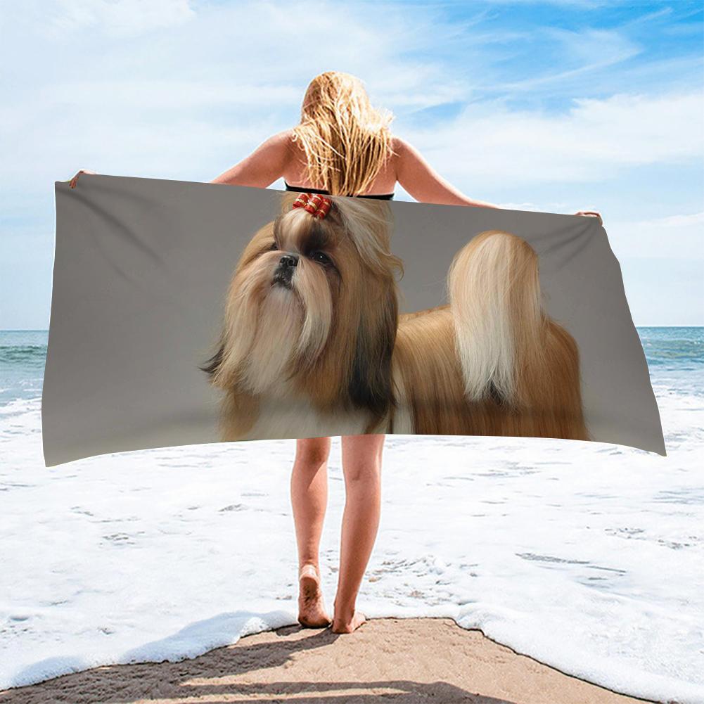 Kawaii Shih Tzu Dog Pattern Beach Towel Adult Kids Sports Towel Swimming Yoga Quick Dry Bath Towel Women Children Camping Travel W40*H60(CM)
Kawaii Shih Tzu Dog Pattern Beach Towel Adult Kids Sports Towel Swimming Yoga Quick Dry Bath Towel Women Children Camping Travel W40*H60(CM)