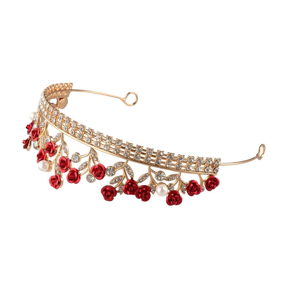 Jewelry Elegant Gold Color Zinc Zinc Alloy Headband Hair Accessories Hair Crown Headwear Diadem Bridal Tiara червоний
Jewelry Elegant Gold Color Zinc Zinc Alloy Headband Hair Accessories Hair Crown Headwear Diadem Bridal Tiara червоний