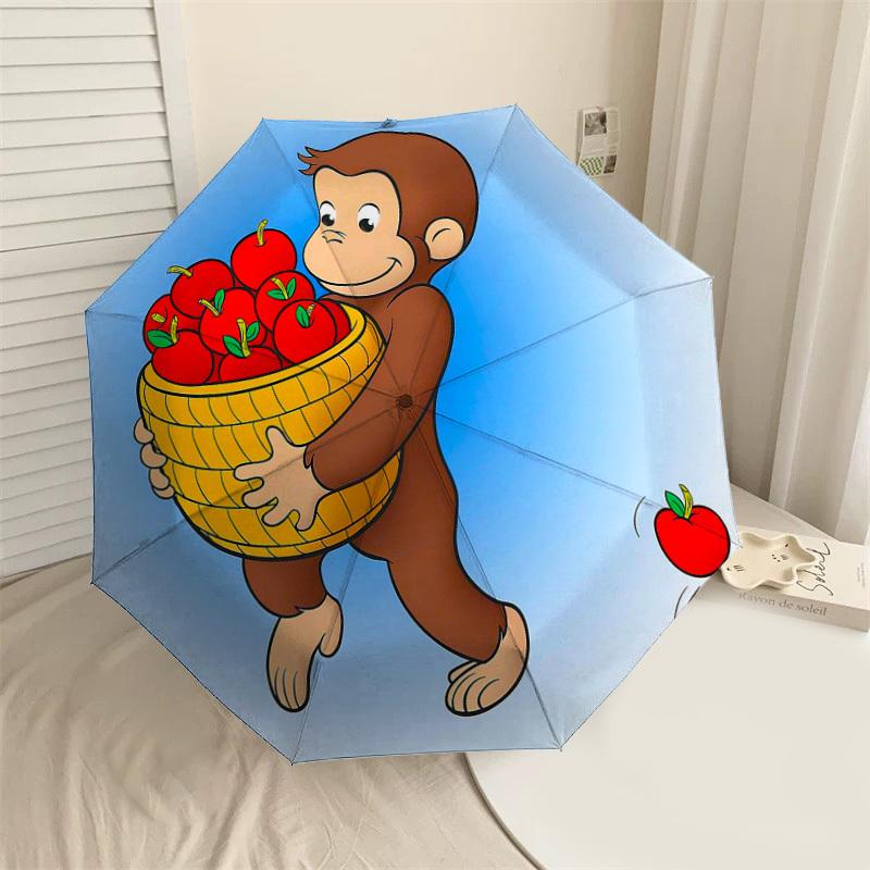 1PC Curious George apples Umbrella-8-Rib Reinforced, Automatic Open, Lightweight & Durable, Cute Fashion Accessory for Outdoor-T343
1PC Curious George apples Umbrella-8-Rib Reinforced, Automatic Open, Lightweight & Durable, Cute Fashion Accessory for Outdoor-T343