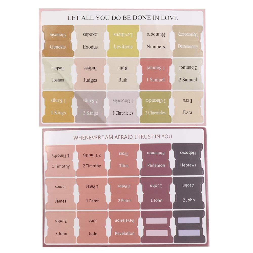 5 Sheet Bible Sticker Removable Bible Label Book Accessories Bible Index Study Supplies Style B
5 Sheet Bible Sticker Removable Bible Label Book Accessories Bible Index Study Supplies Style B