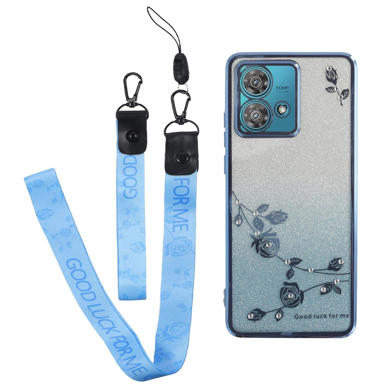KADEM For Motorola Edge 40 Neo 5G Case Flower Pattern TPU Gradient Phone Cover with Lanyards Blue
KADEM For Motorola Edge 40 Neo 5G Case Flower Pattern TPU Gradient Phone Cover with Lanyards Blue