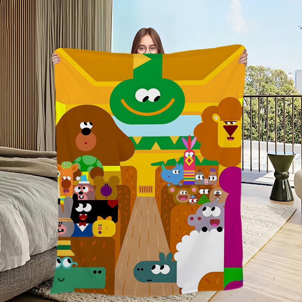 Animation H-Hey D-Duggee-ES Cartoon Blanket Flannel warm comfort soft plush blanket For Picnic Beds Sofas Homes And Bedrooms 50x60in
Animation H-Hey D-Duggee-ES Cartoon Blanket Flannel warm comfort soft plush blanket For Picnic Beds Sofas Homes And Bedrooms 50x60in