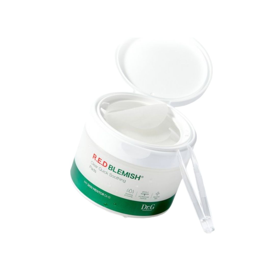 Dr.G Red Blemish Clear Quick Soothing Pack Instant Calming Face Mask 130ml, 70 Sheets
Dr.G Red Blemish Clear Quick Soothing Pack Instant Calming Face Mask 130ml, 70 Sheets