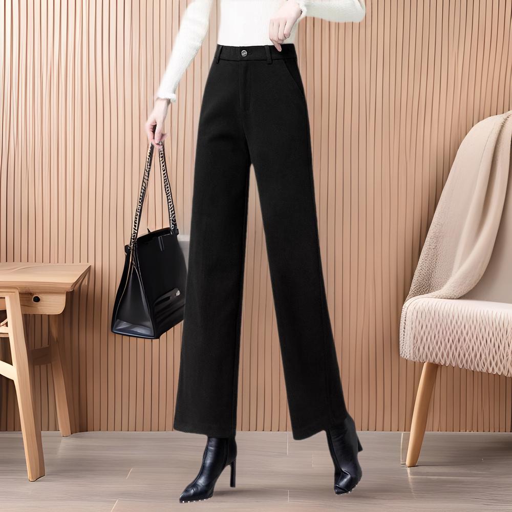 Women s High-Waist Woolen Wide-Leg Pants - Fleece-Lined, Thickened, Casual Fashion for Spring & Autumn XL
Women s High-Waist Woolen Wide-Leg Pants - Fleece-Lined, Thickened, Casual Fashion for Spring & Autumn XL